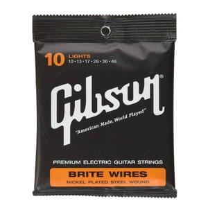 Gibson SEG700L Brite Wires Electric Guitar Strings 0.010-0.046